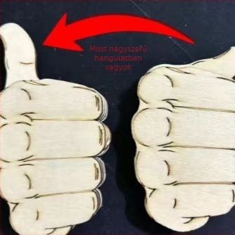 DIY függőleges középső ujj broska – csúszó kifejező jelvény társas kapcsolatokhoz, anyagcsomag, tréfás ajándék