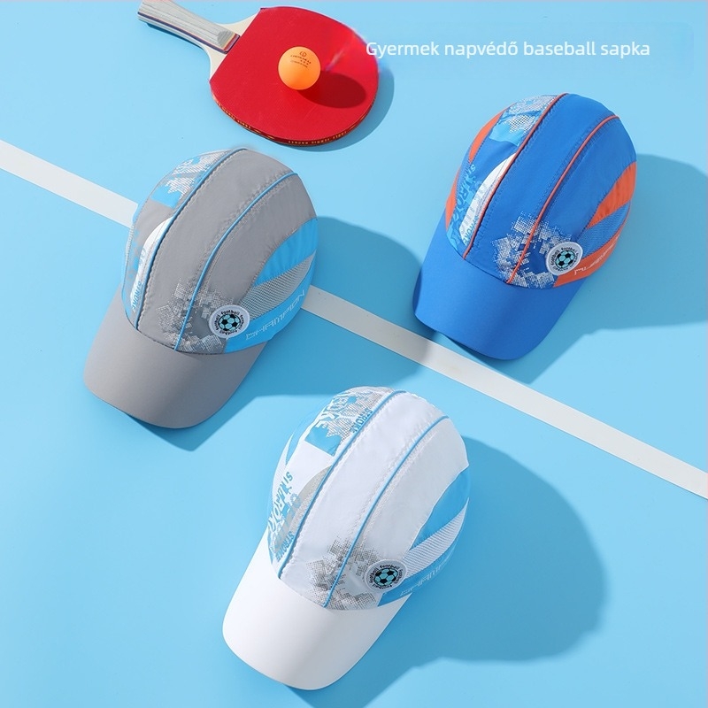 Nyári gyerekeknek való baseball sapka, légáteresztő, vékony, graffiti mintás, koreai stílusú