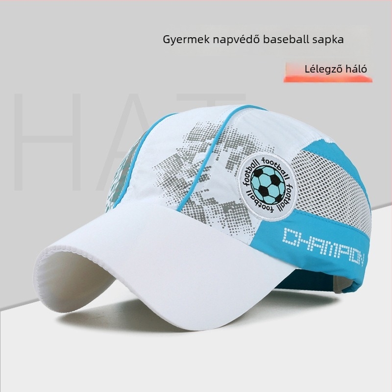 Nyári gyerekeknek való baseball sapka, légáteresztő, vékony, graffiti mintás, koreai stílusú