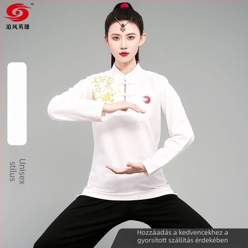 Tai Chi egyenruha, hosszú ujjú, őszi-téli edzés és előadás viselet
