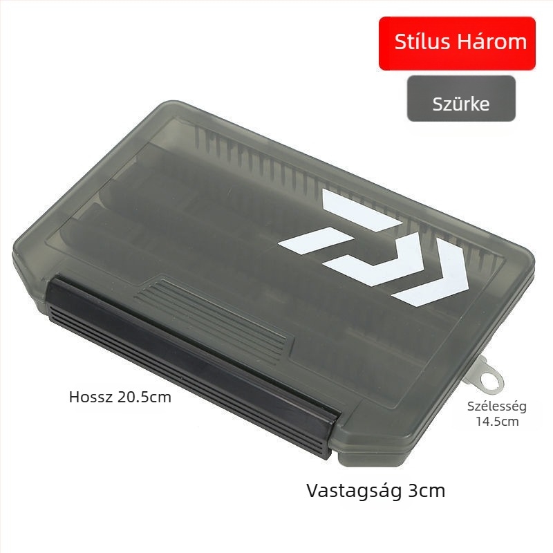 Yi Nan vízálló horgász kiegészítő doboz, csalik és horogok tárolására