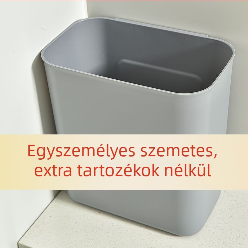 Lábpedálos kuka, nagy kapacitású, új modell, otthoni használatra, fedővel, fürdőszobába, hálószobába, konyhába és nappaliba