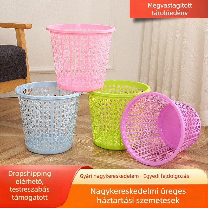 5 literes vastag műanyag szemetes konyhába, fürdőszobába, internátusba és nappaliba