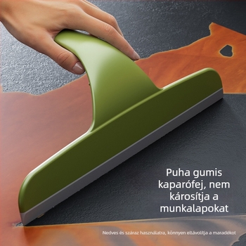 Konyhai falra szerelhető kuka kaparóval, nedves hulladékhoz, 4 literes kapacitás, asztali használatra, új modell