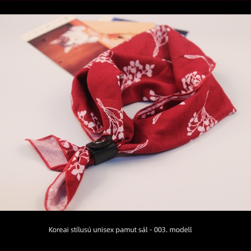 Koreai stílusú kis négyzetes sál öltönyhöz, vintage cashew virág mintával, nylon anyagból, férfiak és nők számára