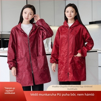 PU puha bőrrel készült vízálló védőkabát fleece béléssel, folt- és olajálló kamuflázs dizájnnal, őszi-téli viselet, uniszex
