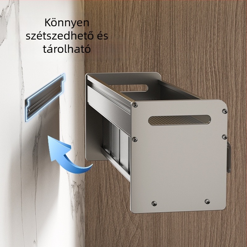 Fali fűszertartó állvány – fúrás nélküli, többfunkciós készlet fűszerekhez üvegekkel