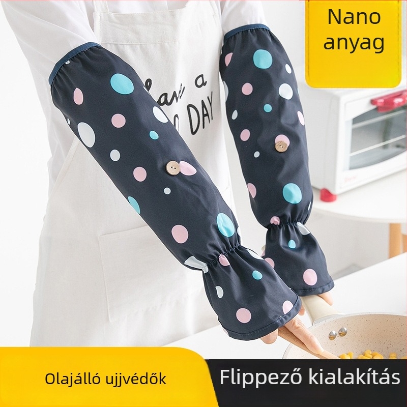 Vízálló főző ujjvédők, olajfröccsenések elleni konyhai védelem, hosszított kivitel
