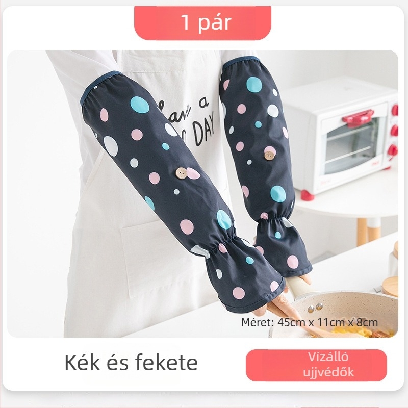 Vízálló főző ujjvédők, olajfröccsenések elleni konyhai védelem, hosszított kivitel