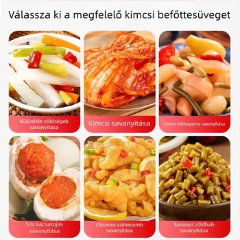 Háztartási üveg tároló, nagy méretű, modern minimalist stílus, átlátszó fonott mintázat, savanyúságos üveg, zárható üveg, tárolóüveg
