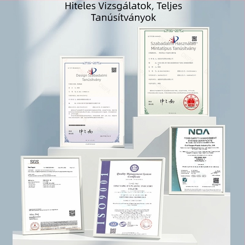 Áttetsző PET műanyag üveg széles nyakkal, liofilizált állateledelekhez, élelmiszer-minőségű, nagy kapacitású