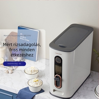 MR2090 Kerámia rizstároló tartály, 12 kg, zárható, nedvesség- és kártevőálló