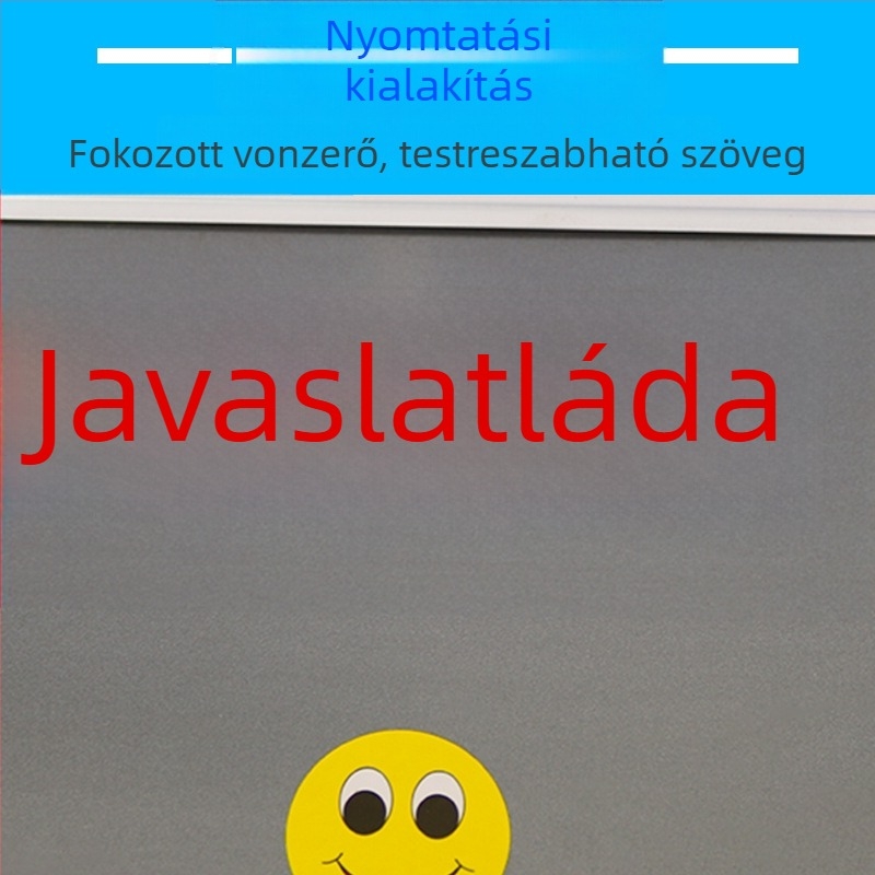 Nagy, zárható, többfunkciós doboz leveleknek, javaslatoknak, jelentéseknek, szavazásoknak és adományoknak (A4 szavazó doboz)