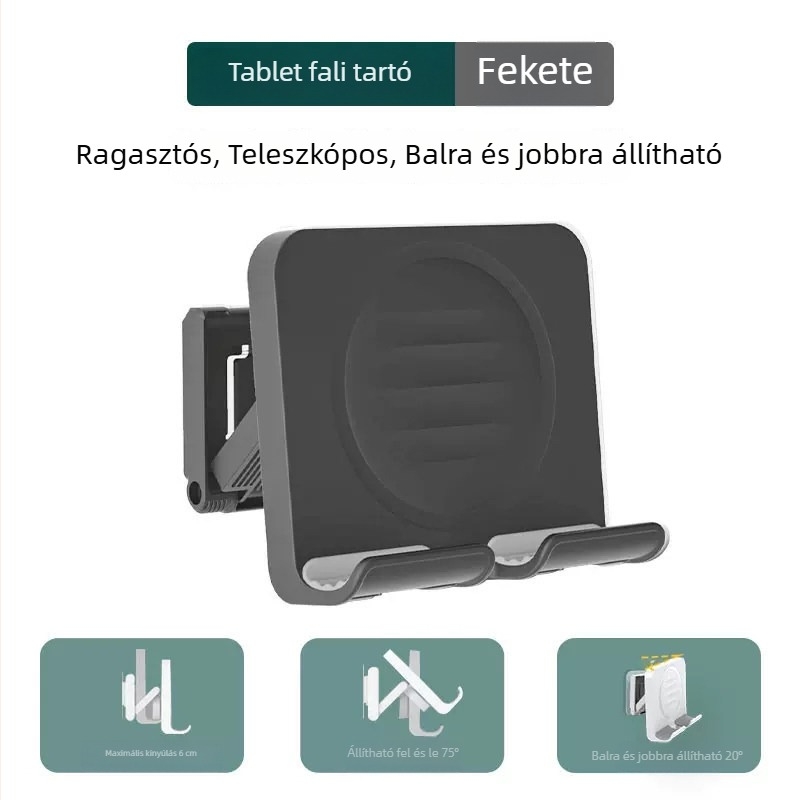 Fali telefon tartó fürdőszobához, WC-hez és konyhához