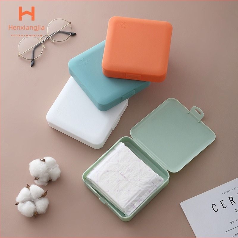 Női higiéniai betét tároló tasak, kompakt, hordozható, nagy kapacitású, minimalist dizájn
