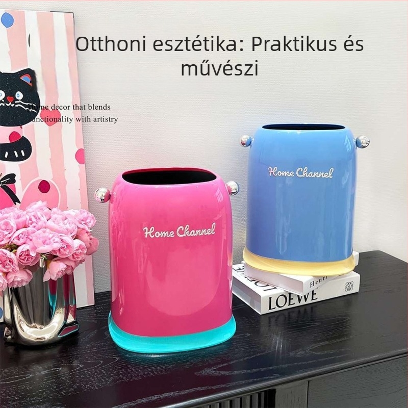Dopamin-alapú négyszögletes szemetes, nagy kapacitású, fedél nélküli, otthoni használatra, nappali és hálószoba számára, masszív felépítésű