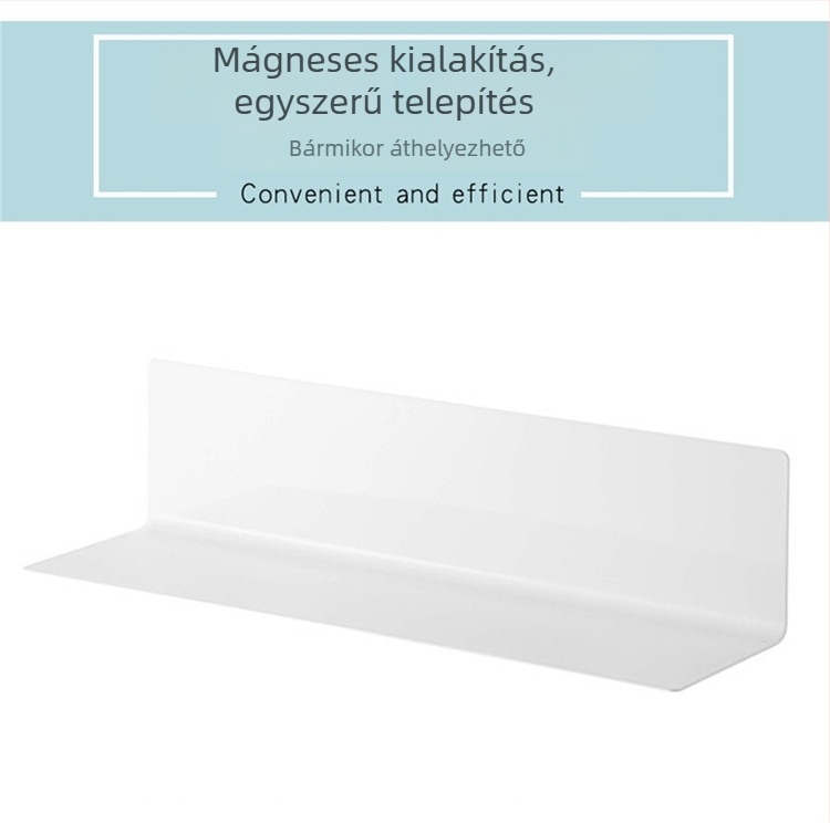 Hűtőszekrény mágneses falra szerelhető tároló, 40 cm, ultra keskeny, többszintű, mágneses rögzítés