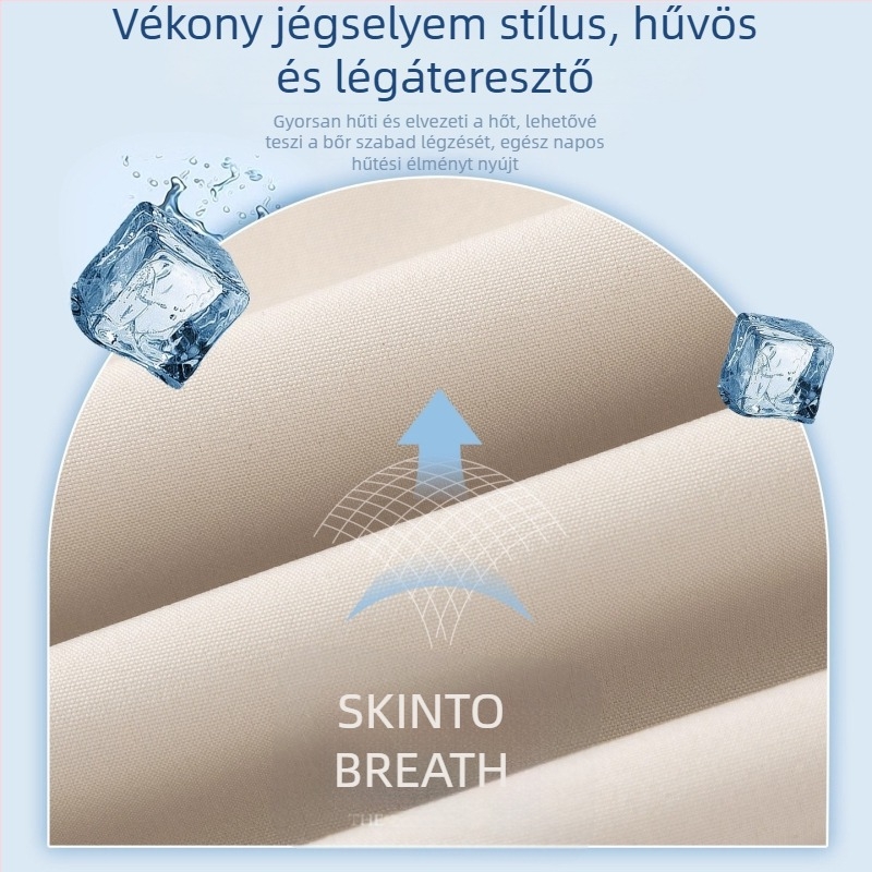 Férfiaknak szabadidős, egyenes szabású nadrág, laza viselet, finom eséssel, tavasz–ősz