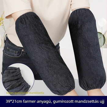 Farmer anyagú karvédők munka közben – hosszúak, vastagok, kopásálló védőhüvelyek forrasztáshoz és szennyeződés elleni védelemhez téli használatra
