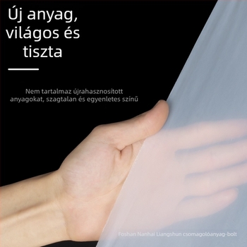 Egyszer használatos PE műanyag konyhai kötény, vízálló és olajálló, ujj nélküli, uniszex