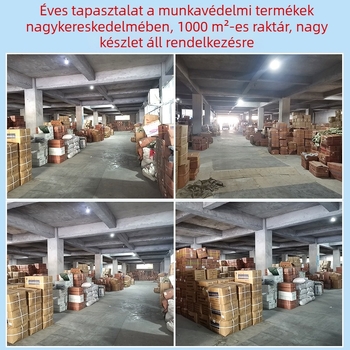 Zafírkék PVC vízálló karpántok, olaj- és sav-alkáliállóak