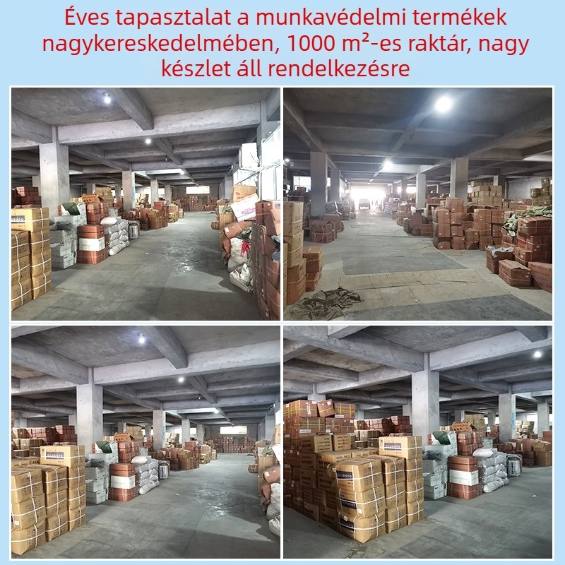 Zafírkék PVC vízálló karpántok, olaj- és sav-alkáliállóak