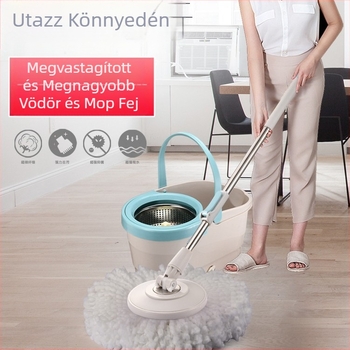 Haoshenmo Forgó mop háztartási használatra, érintés nélküli kinyomás