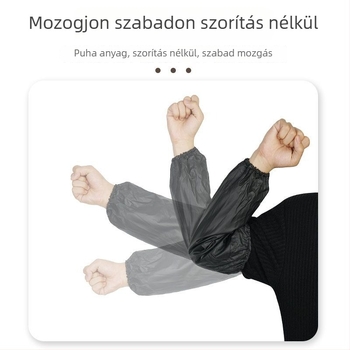 PVC vízálló ujjvédők kőipari felhasználásra, olaj- és kopásállóak, meghosszabbítottak és megvastagítottak, sav-bázis-ellenállóak