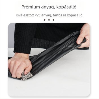 PVC vízálló ujjvédők kőipari felhasználásra, olaj- és kopásállóak, meghosszabbítottak és megvastagítottak, sav-bázis-ellenállóak