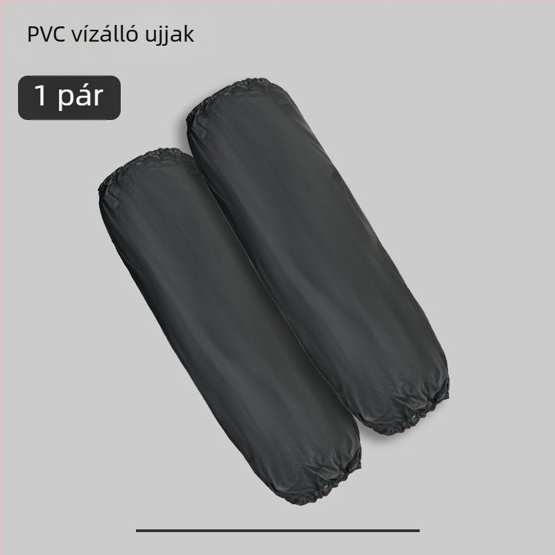 PVC vízálló ujjvédők kőipari felhasználásra, olaj- és kopásállóak, meghosszabbítottak és megvastagítottak, sav-bázis-ellenállóak