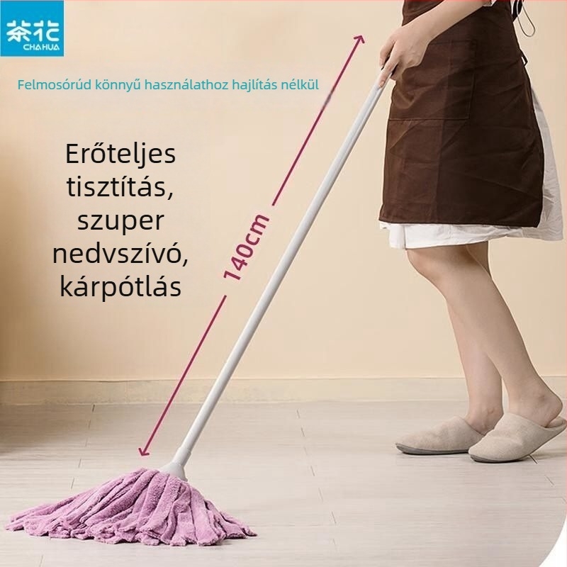 Camellia nedvszívó mop otthonra, fa padló tisztításához, régi stílusú mop