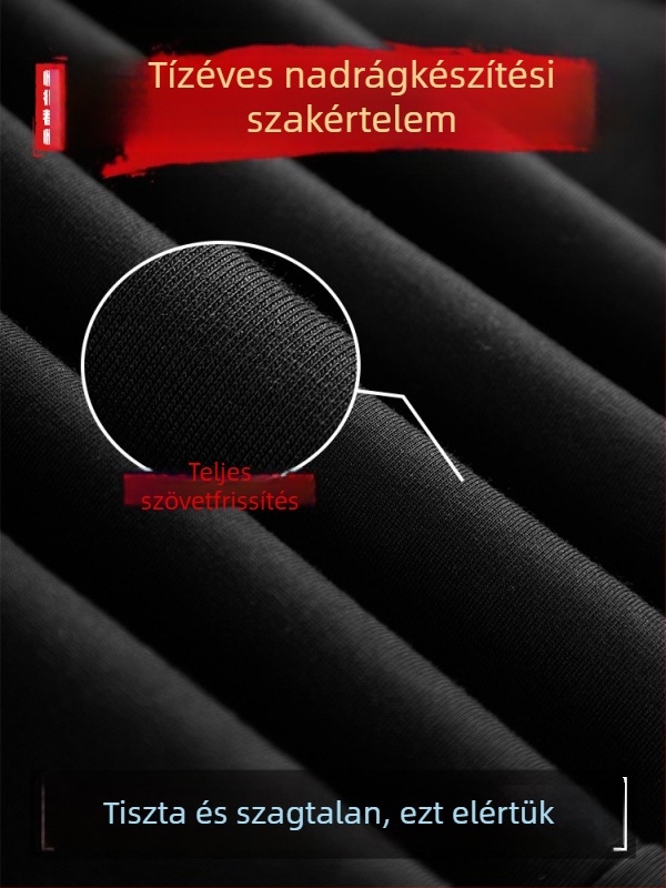 CAHOBC GOOSE férfi sportnadrág tél 2025, egyszínű, egyenes szabás, laza szabás, hosszú