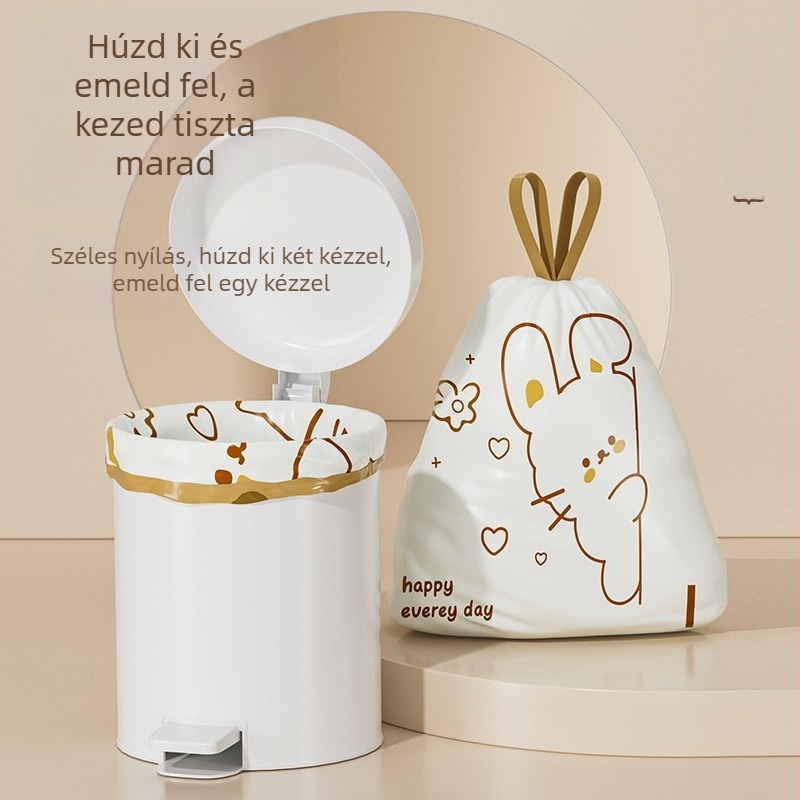 Kaméliás illatú, extra vastag konyhai szemeteszsák, perforált, nagy tekercs, szagsemlegesítő funkcióval
