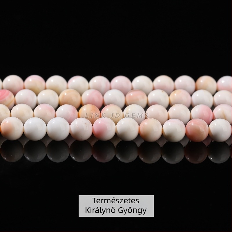 Jingde Ékszer Természetes Király Kagyló Fénylő Gyöngyök DIY Ékszerekhez, 8 mm