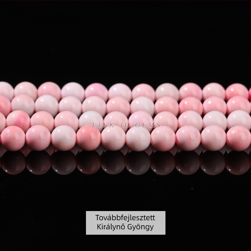 Jingde Ékszer Természetes Király Kagyló Fénylő Gyöngyök DIY Ékszerekhez, 8 mm
