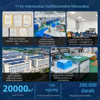 Bambuszrostos törlő, testreszabható négy színű tekercs, kézzel téphető rongy, foltálló konyhai kendő