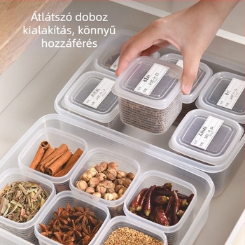 SP japán stílusú fűszer tároló készlet fűszertartókkal, bors és csillagánizs számára