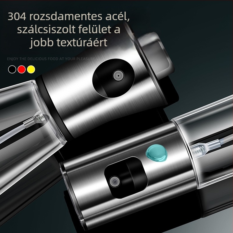 Konyhai üveg olajspray-palack, főzőolaj permetező