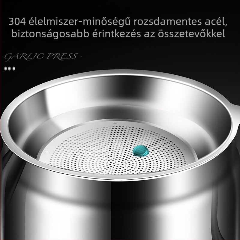 304 rozsdamentes acél olajszűrő edény, nagy kapacitású háztartási használatra, konyhához