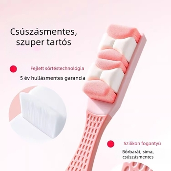 Puha sörtéjű kefe dzsekkikhez — háztartási tisztító kefe, amely nem károsítja a ruhákat és nem hullik szálat, tisztító kefe kültéri dzsekikhez