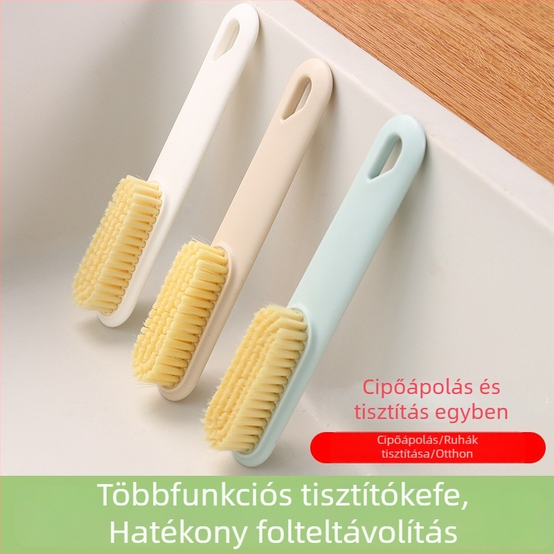 Puha sörtéjű cipőtisztító kefe háztartási használatra, többfunkciós