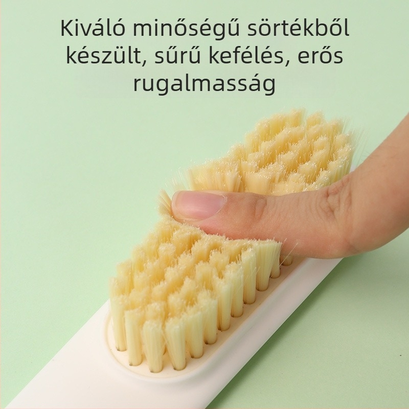 Puha sörtéjű cipőtisztító kefe háztartási használatra, többfunkciós