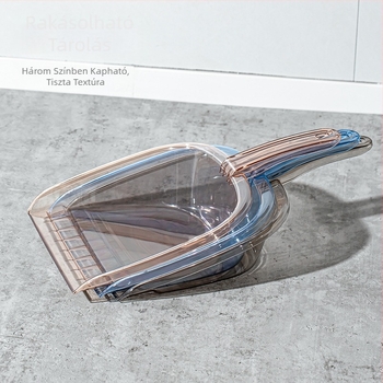 Műanyag kis szemetesvödör dustpan és scoop