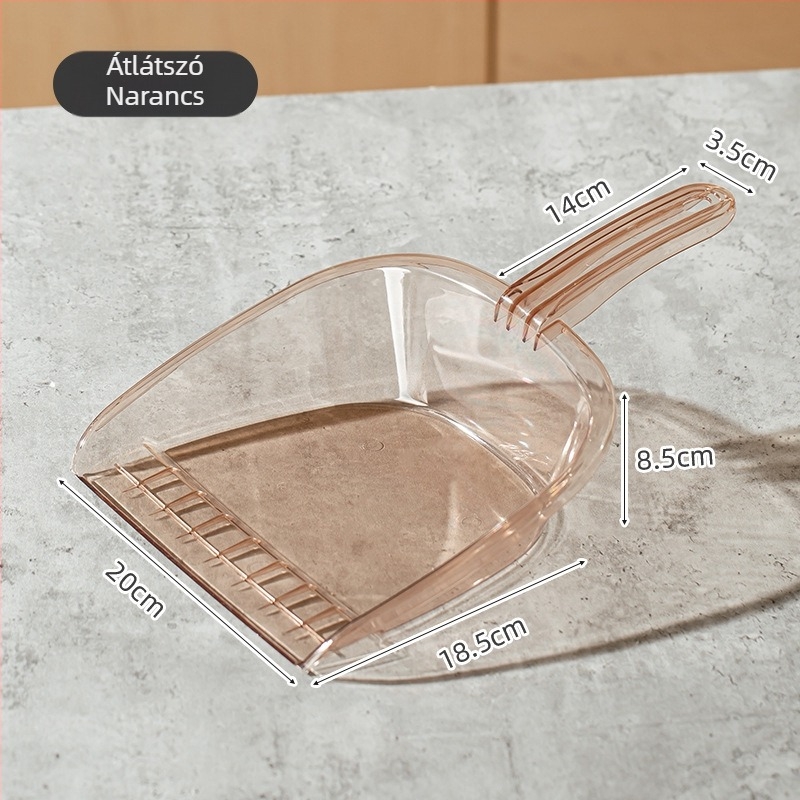 Műanyag kis szemetesvödör dustpan és scoop