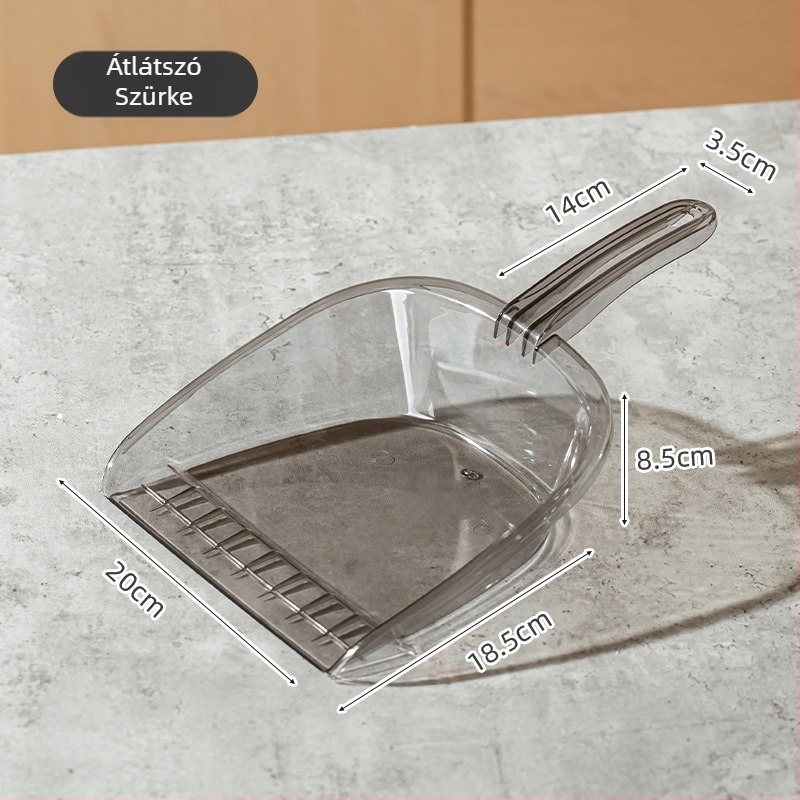 Műanyag kis szemetesvödör dustpan és scoop