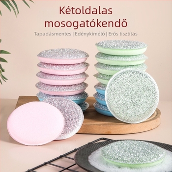 Többfunkciós mosogatószivacs edényekhez, tisztító és súroló szivacs a konyhába