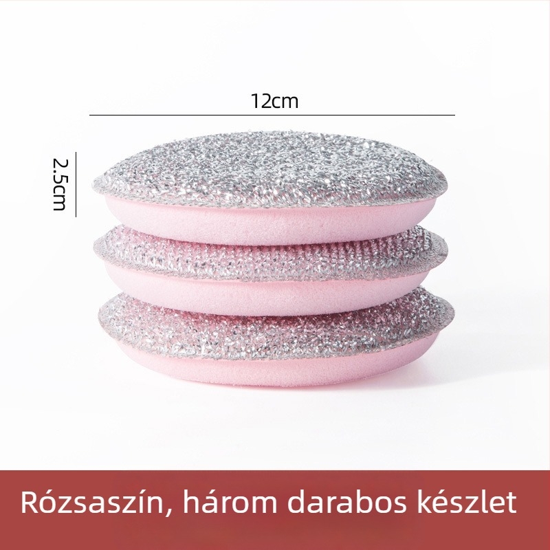 Többfunkciós mosogatószivacs edényekhez, tisztító és súroló szivacs a konyhába