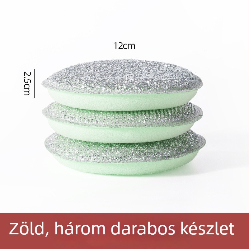 Többfunkciós mosogatószivacs edényekhez, tisztító és súroló szivacs a konyhába