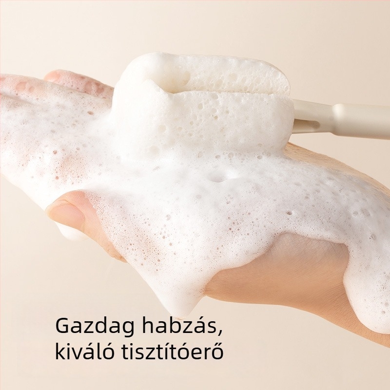 Újszülötteknek szóló tisztító kefe készlet: cumisüveg- és pohárkefe, cserélhető fejjel