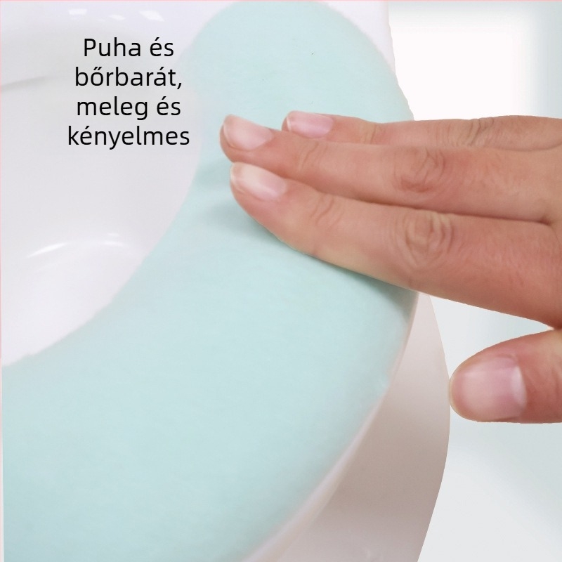 Gyerek WC-ülőke párna – téli meleg, csúszásmentes, öntapadó, vágható